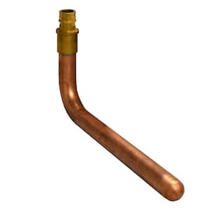 1 in. x 6 in. x 12 in. Cold Expansion PEX (F1960) Copper Stub Out 90° Elbow without Mounting Flange