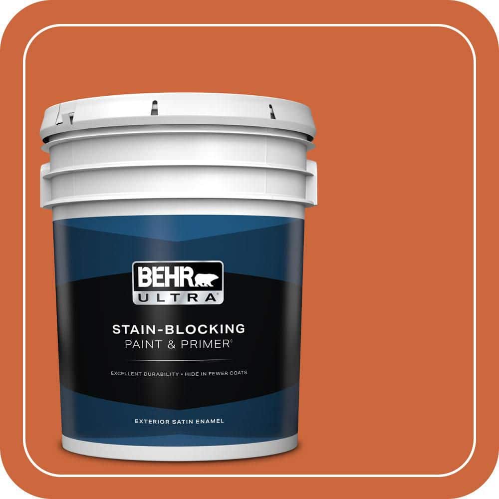 5 gal. #S-H-250 Pumpkin Patch Satin Enamel Exterior Paint & Primer price history on PriceWatchPro