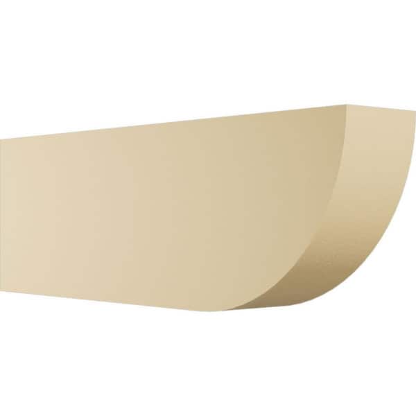Ekena Millwork Standard Durham 4 in. W x 8 in. H x 24 in. D Signature Urethane Rafter Tail Outlooker