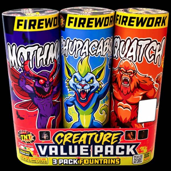Patriotic TNT Fireworks Creature Value Pack