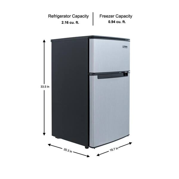 small stainless steel refrigerator home depot