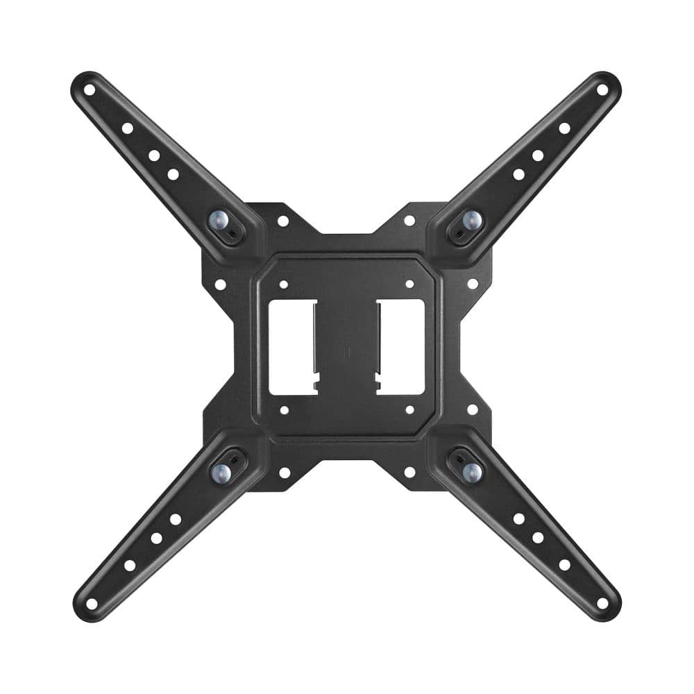 Black Full-Motion Wall Mount for 23-55 Inch TVs