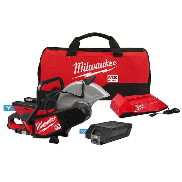 Milwaukee MX FUEL Lithium-Ion Cordless 14 in. Cut Off Saw Kit with (1) Battery and Charger