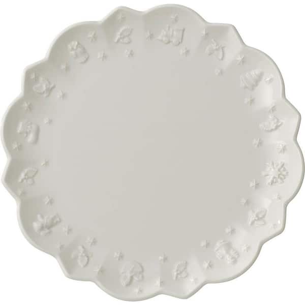 Toys Delight Royal Classic 7.25 in. White Salad Plate