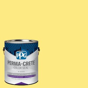 Color Seal 1 gal. PPG1212-5 Citrus Punch Satin Interior/Exterior Concrete Stain