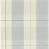 NextWall Blue and Beige Lenox Hill Plaid Vinyl Peel and Stick Wallpaper Roll (30.75 sq. ft.) NW56902