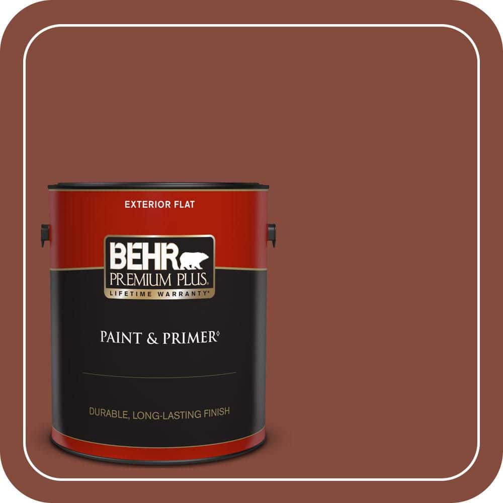 1 gal. #S160-7 Red Chipotle Flat Exterior Paint & Primer price history on PriceWatchPro
