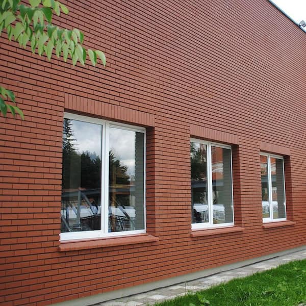 28 in. x 10.5 in. x 0.5 in. Brickwebb Sedona Thin Brick Sheets (Box of 5-Sheets)