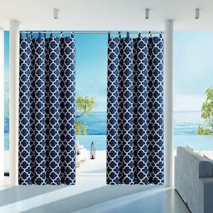 50 in. x 96 in. Outdoor Curtain for Patio UV Ray Protected Waterproof Anti-fading and Moistureproof (1 Panel)