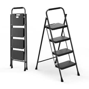 Little Giant Ladders, Safety Step, 3-Step, 3 Foot, Step Stool, Aluminum,  Type 1A, 300 lbs Weight Rating, (10310BA) 