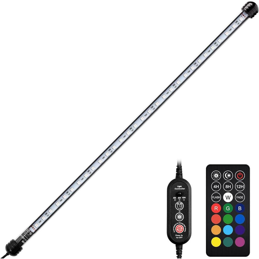 23-inch Multi-Color LED Aquarium Light with Remote Control