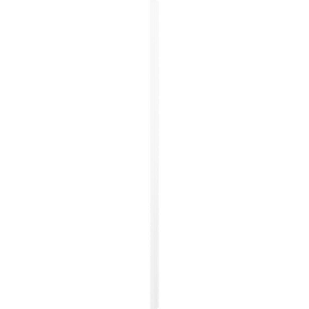 Unfinished White PVC Board-n-Batten Shutters, 16 1/8"W x 35"H