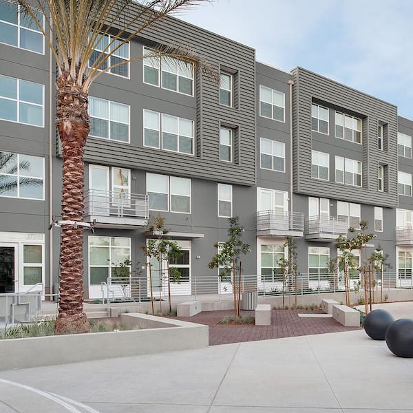 5 gal. #PPU25-03 Shadows Semi-Gloss Acrylic Exterior Paint