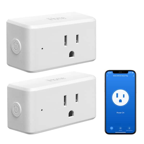 Wyze Plug, 2.4GHz WiFi Smart Plug, Works with Alexa, Google Assistant,  IFTTT, No Hub Required, One-Pack, White – A Certified for Humans Device in  2023