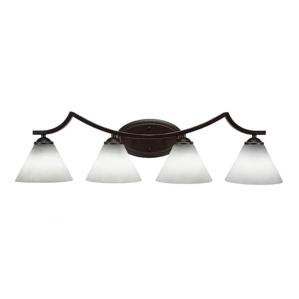 Unbranded Cleveland 8.5 in. 1-Light Dark Granite Vanity Light