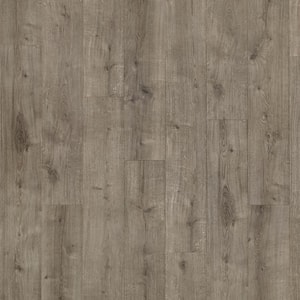 Defense+ Smoky Eiffel Oak 14 mm T x 7.5 in. W Waterproof Laminate Wood Flooring (17.2 sqft/case)