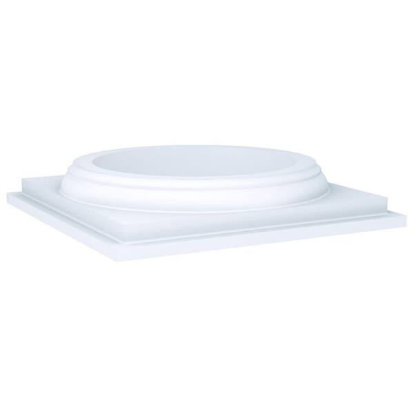 Fypon 17 in. x 3-1/8 in. Polyurethane Tuscan Column Cap