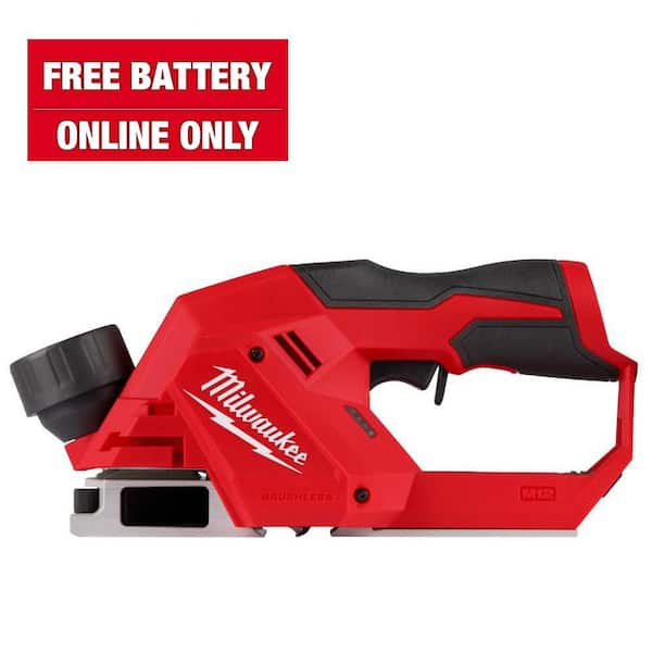 M12 12V Lithium-Ion Brushless Cordless 2 in. Planer (Tool-Only)