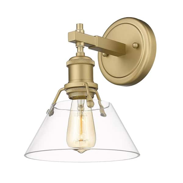 Golden Lighting Orwell 1-Light Brushed Champagne Bronze Bath Vanity