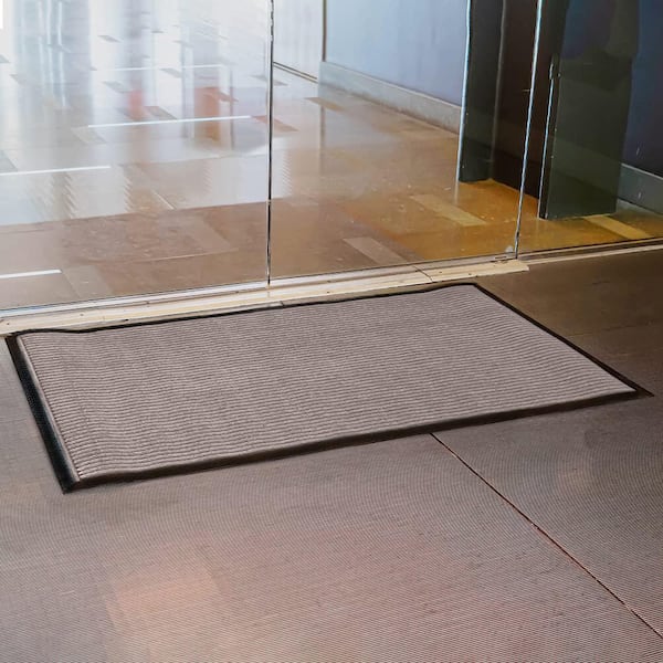 Floortex Doortex Ultimat 24 in. x 32 in. Rectangular Indoor Entrance Mat in  Gray FR42432ULTGR - The Home Depot