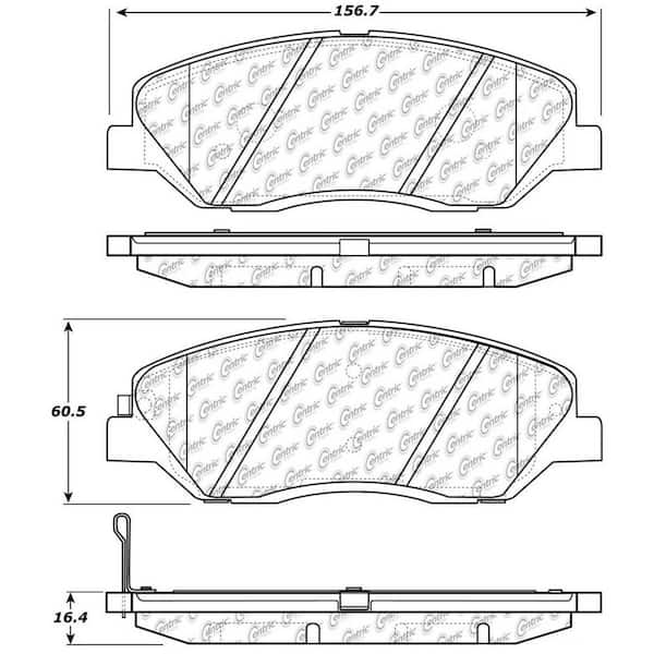 Centric Parts Disc Brake Pad Set
