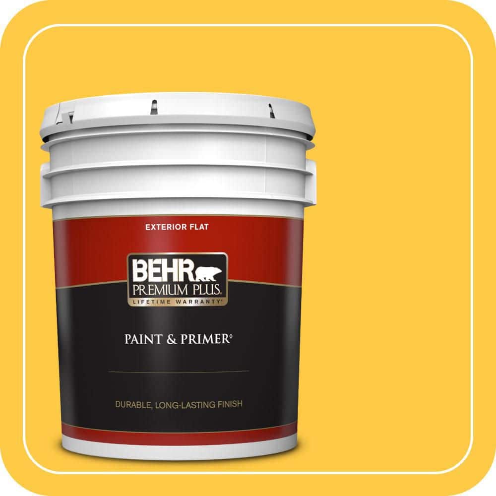 5 gal. #P290-6 English Daisy Flat Exterior Paint & Primer price history on PriceWatchPro