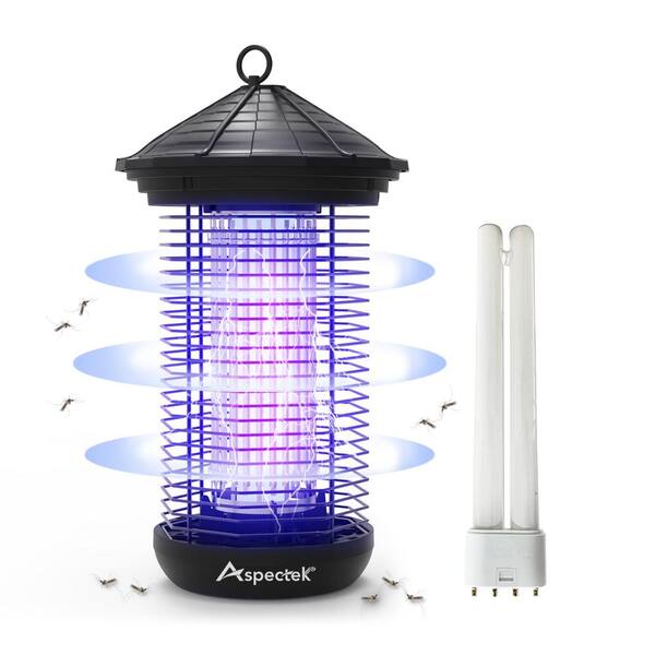 Aspectek Powerful 20Watt Electric Bug Zapper, Attractive Design for