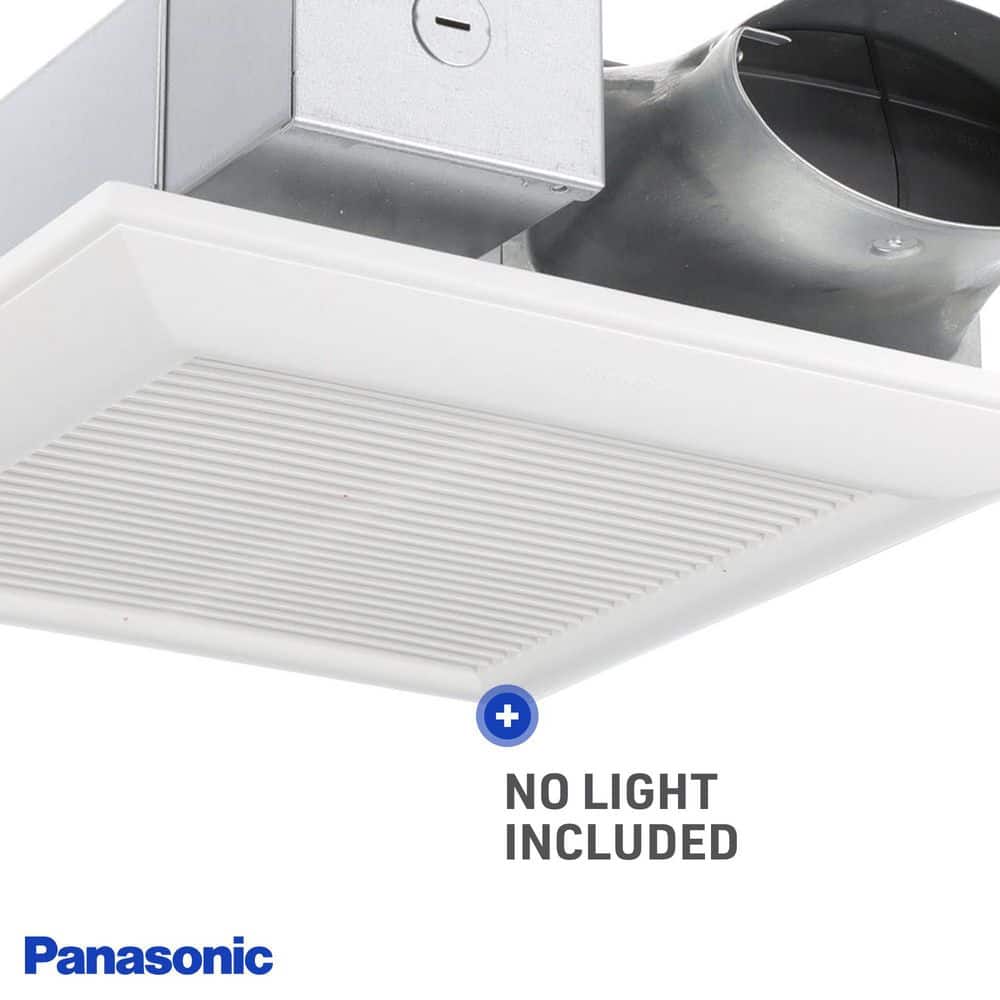Whisper-Quiet White Energy Star Ceiling Mount Ventilation Fan