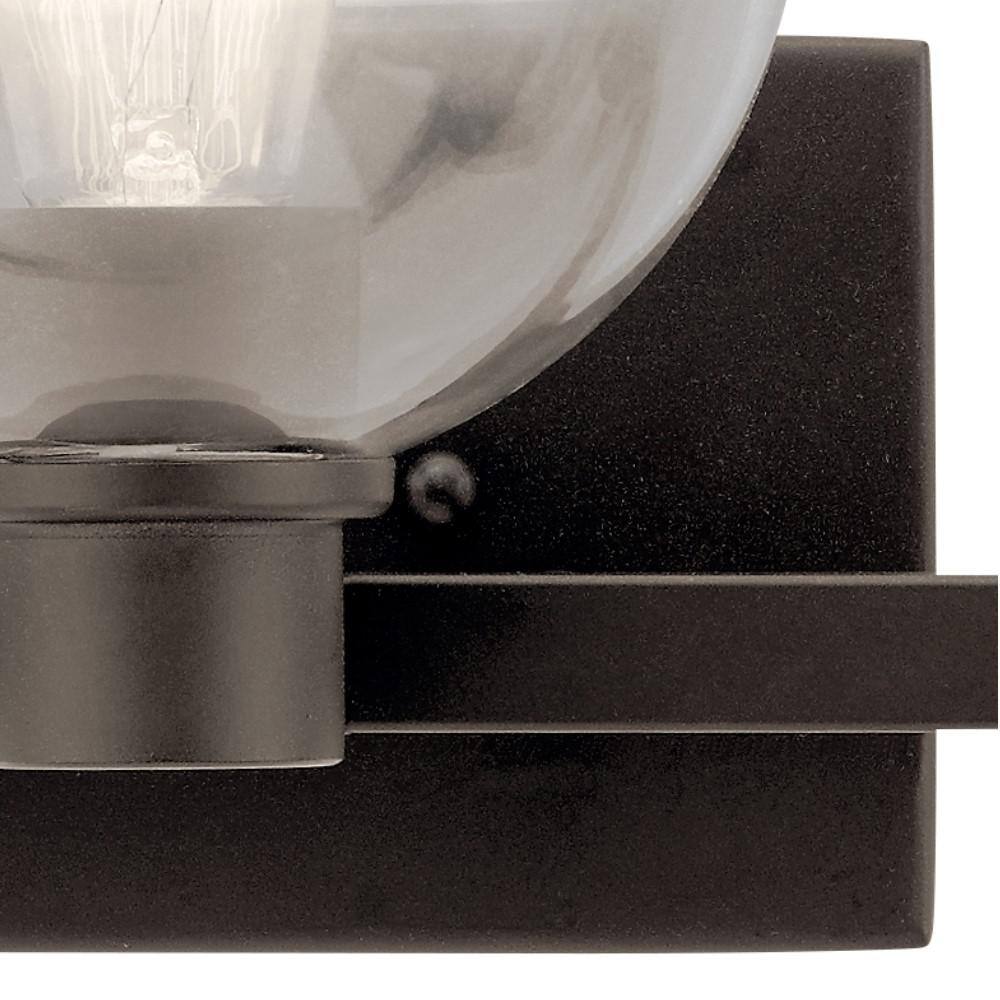 Harmony Olde Bronze 3-Light Bath Vanity with Clear Glass