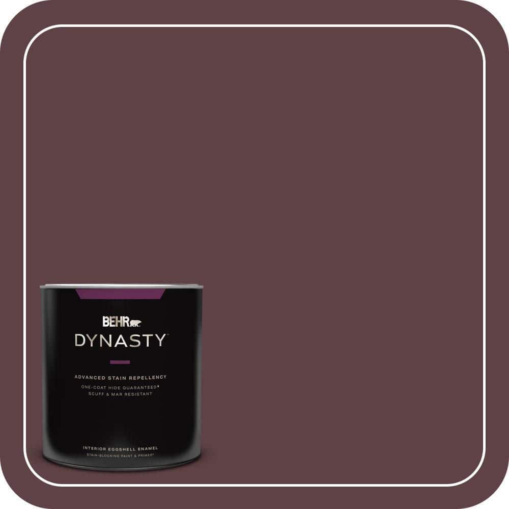 1 qt. #110F-7 Deep Garnet Eggshell Enamel Interior Stain-Blocking Paint & Primer price history on PriceWatchPro