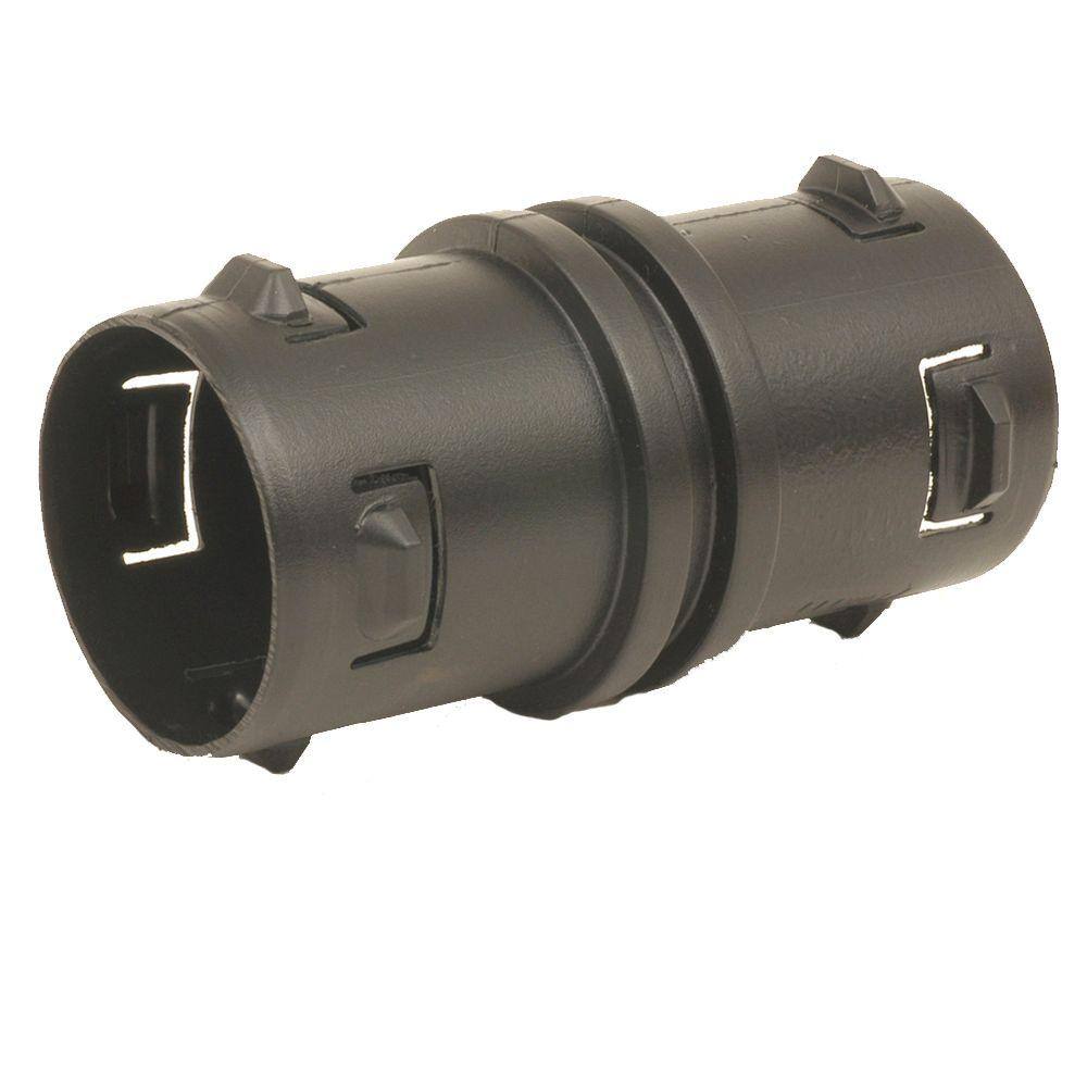 UPC 096942304450 product image for Advanced Drainage Systems 8 in. Singlewall Internal Coupler, Black | upcitemdb.com