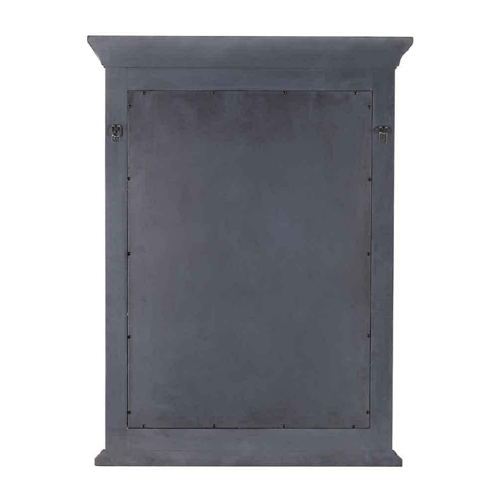 Brantley Harbor Blue Wood Framed Bathroom Vanity Mirror