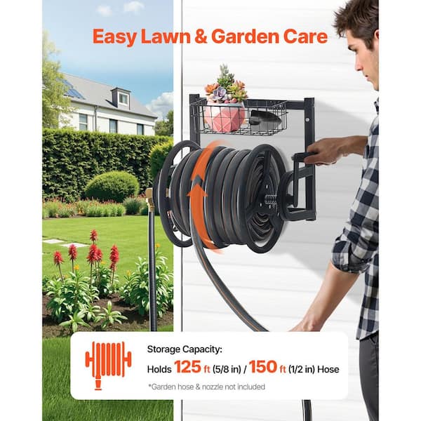 その他 SRL SRL / A-GARDEN HOSE REEL Amazon.com: SPECILITE Retractable Hose Reel with 5/8'' Hot/Cold
