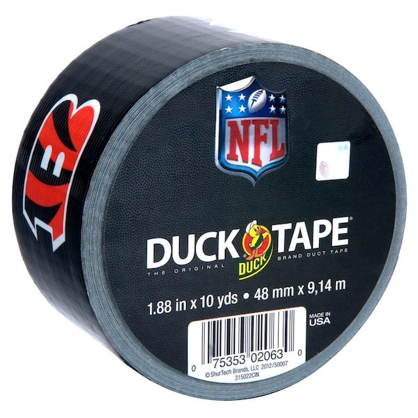 Duck 1.88 in. x 10 yds. Cincinnati Bengals Duct Tape (Case of 18)