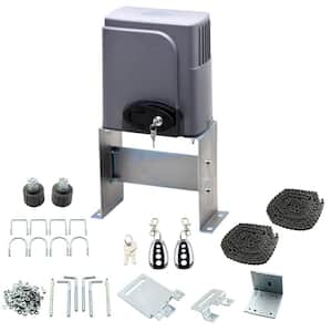Slide Single Automatic Gate Opener Kit with 2 Remote Controls
