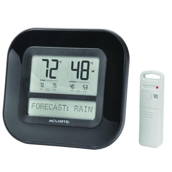 AcuRite Deluxe Digital Wireless Forecaster with Scrolling Ticker-DISCONTINUED