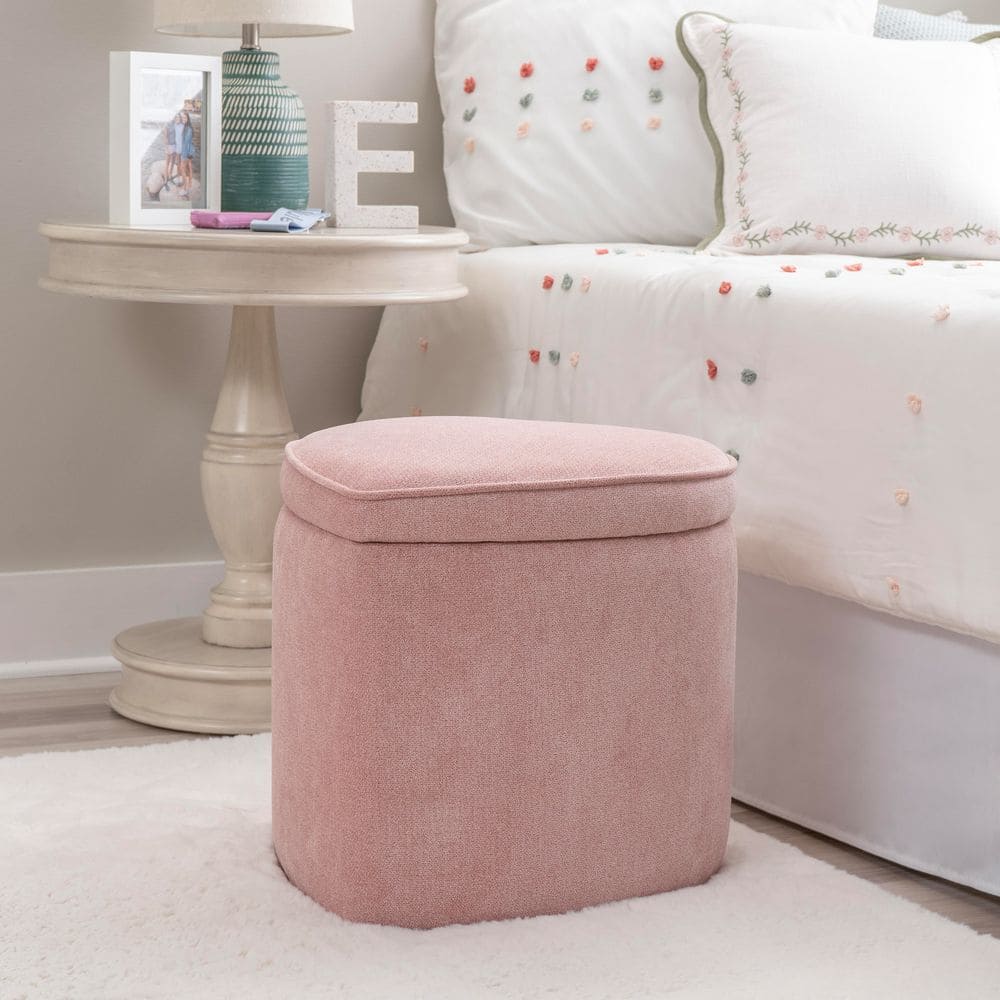 Solway Heart Pink Polyester Specialty Storage Small (Under 22 in.) Ottoman price history on PriceWatchPro