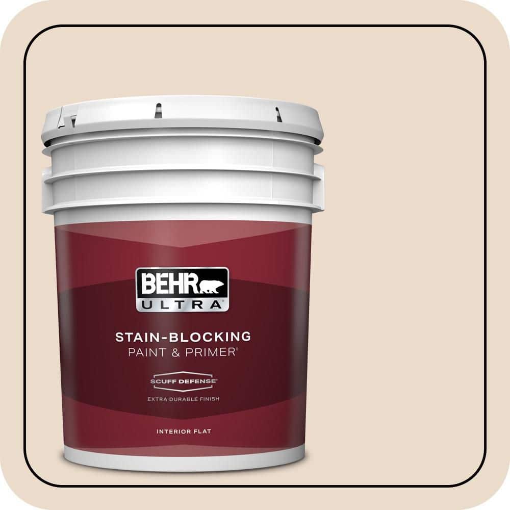 5 gal. #BWC-22 Lambskin Extra Durable Flat Interior Paint & Primer price history on PriceWatchPro