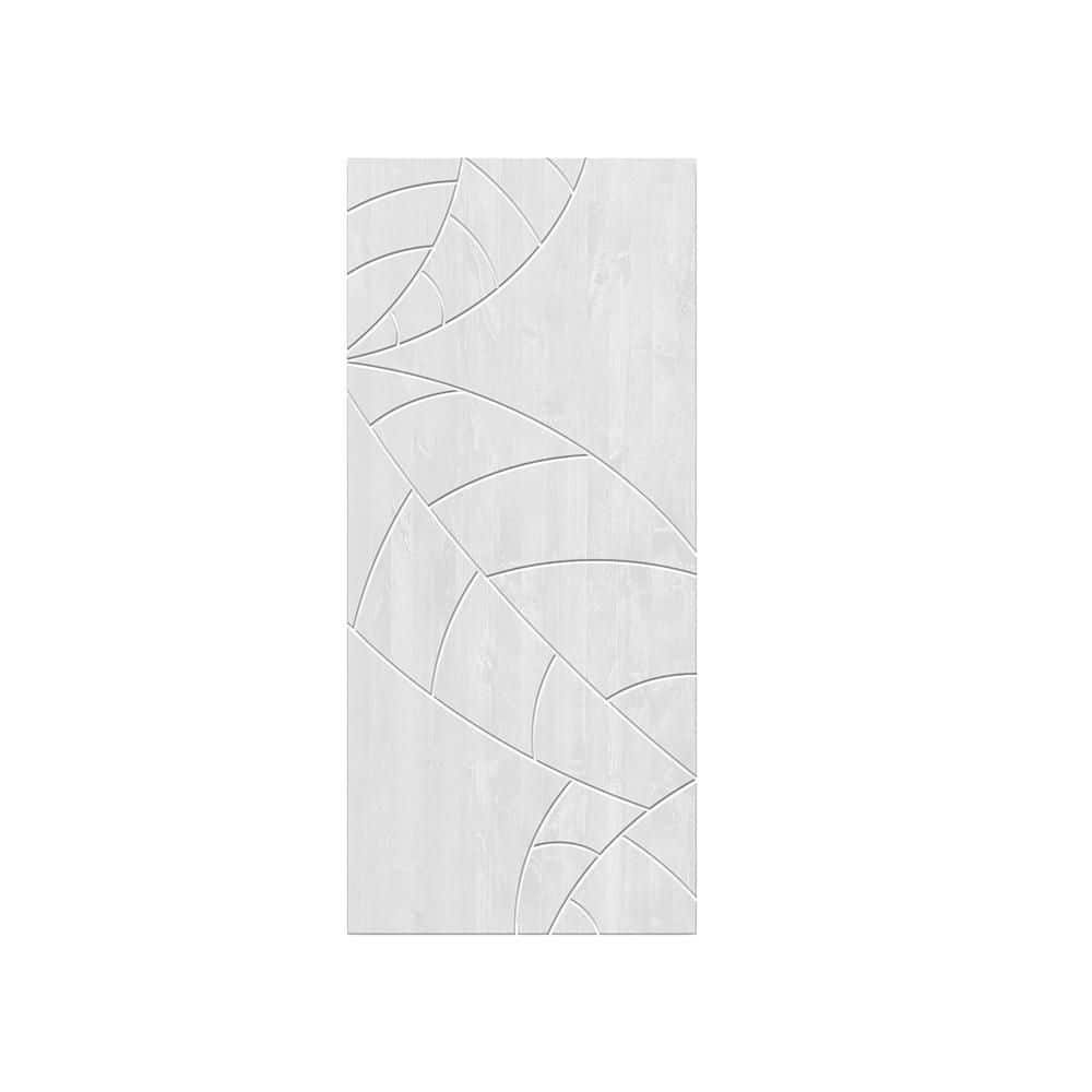 30 in. x 80 in. Hollow Core White Stained Pine Wood Interior Door Slab price history on PriceWatchPro