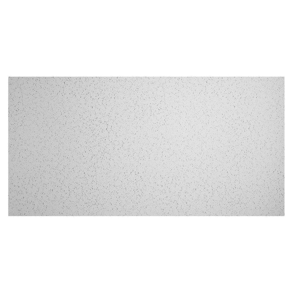 White Matte PVC 2' x 4' Waterproof Ceiling Tile