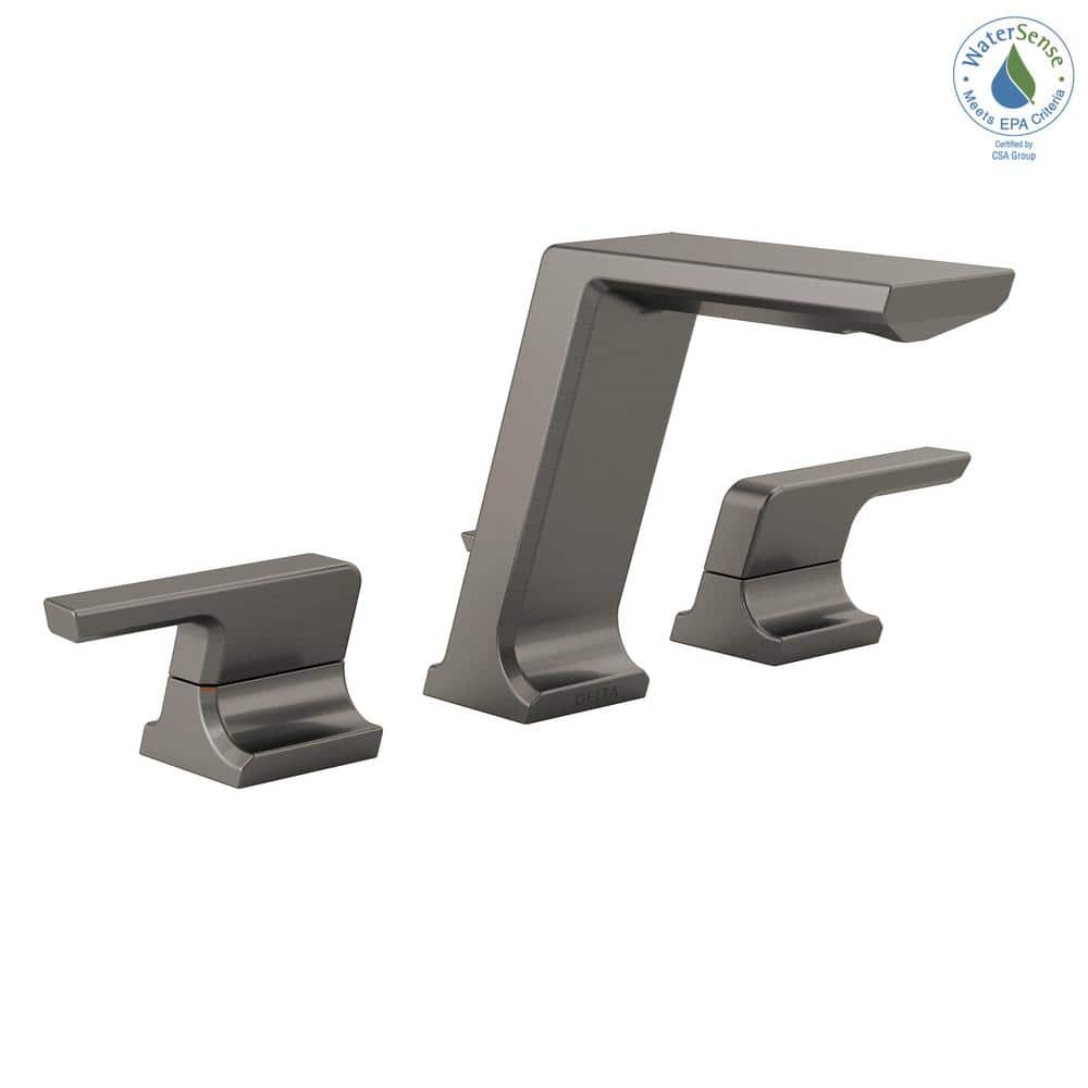 Pivotal 16" Stainless Steel Modern Widespread Bathroom Faucet