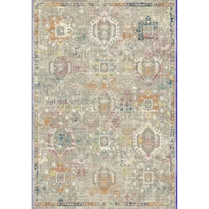 Home Decorators Collection Rosamond Gray/Blue Oriental 7 ft. x 10