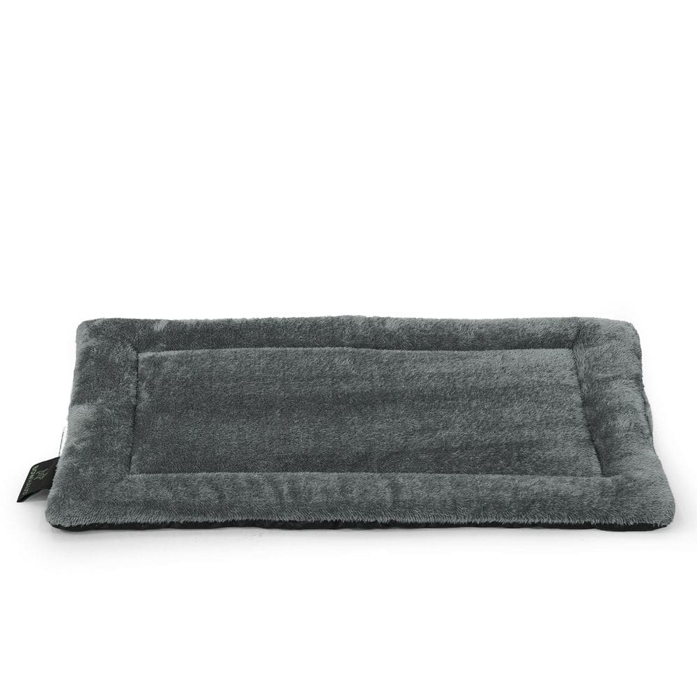 27.1 in. x 16.5 in. Medium Dark Grey Machine-Washable Soft Plush Dog Bed price history on PriceWatchPro