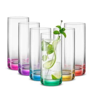 Hue Highball Glasses 13oz, set of 6