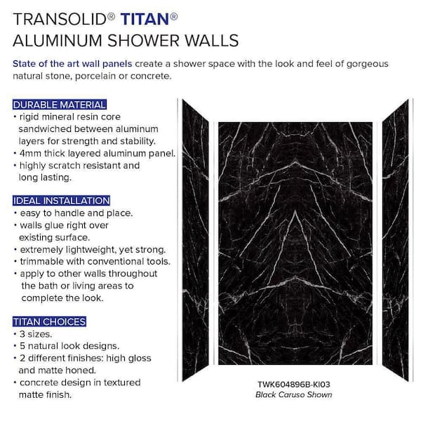 Transolid Titan 60 in. W x 96 in. H x 48 in. D 4 Piece Glue Up