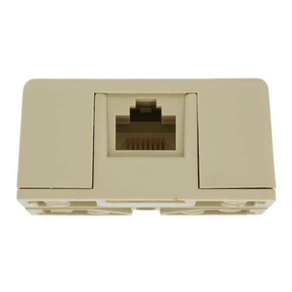 8P8C Surface Mount Jack, Ivory 40278-I