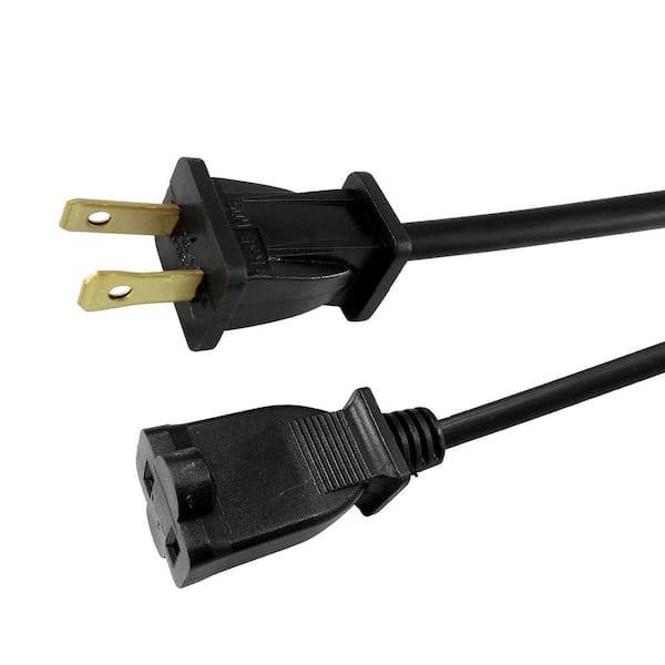 Husky 12 ft.16/2 Indoor/Outdoor Extension Cord, Black HW16212HB