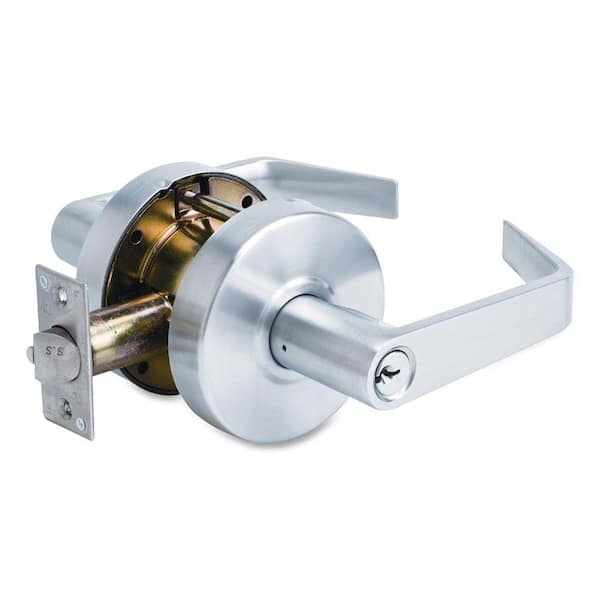 Master Lock Heavy-duty Chrome Storeroom Door Handle