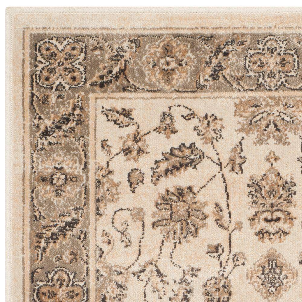 Stone Mouse Elegance 31" Hand-Knotted Wool-Viscose Blend Rug