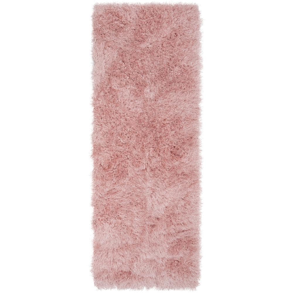 Moynesa Ultra-Thin Washable Pink Area Rug - 2x3 Small Pink